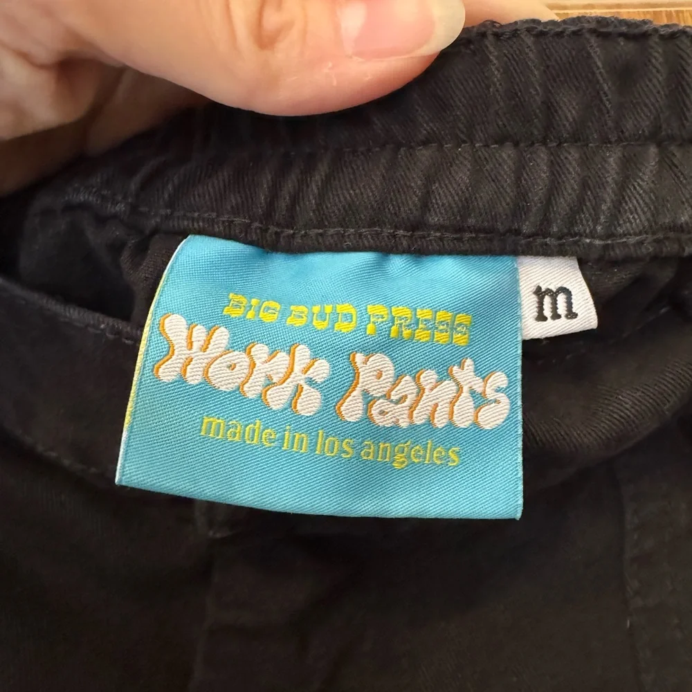 Big Bud Press - Black Work Pants in Regular Length - Size Medium - Picture 3 of 5